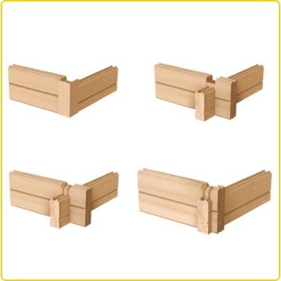 ویلای چوبی تخت تک جداره