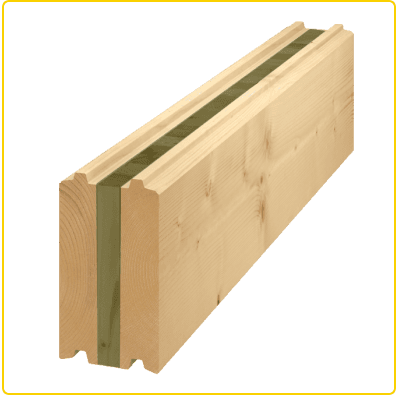 ویلای چوبی تخت دو جداره